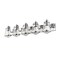 Z-Lite Mariner 5 Light Vanity, Chrome And Clear Seedy 444-5V-CH - alternate 3